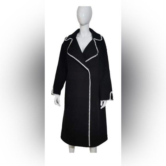 Chic long cardigan black - Picture 3 of 6